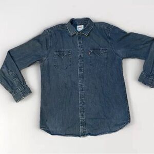 Levi's Blue Casual Button Down Shirt